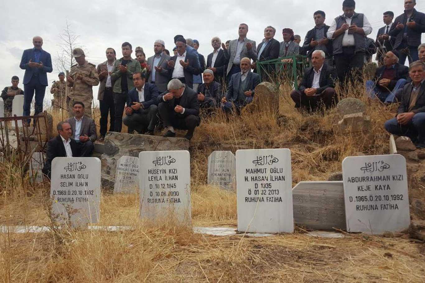 PKK'nin katlettiği 19 köylü anıldı